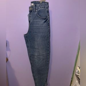 Loose high taper jeans